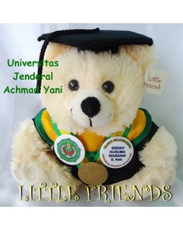 Boneka Wisuda Universitas Jenderal Achmad Yani (25 cm)